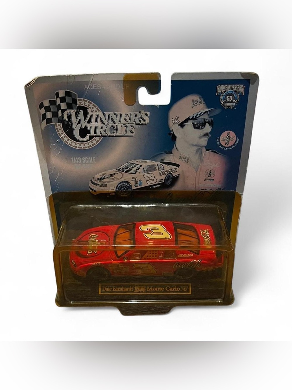 1998 Winner's Circle Dale Earnhardt Red Coca Cola Monte Carlo 1/43